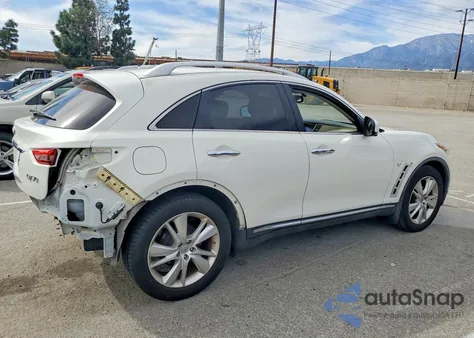 2014 Infiniti Qx70 Base z USA, uszkodzony, nr VIN JN8CS1MU7EM450291